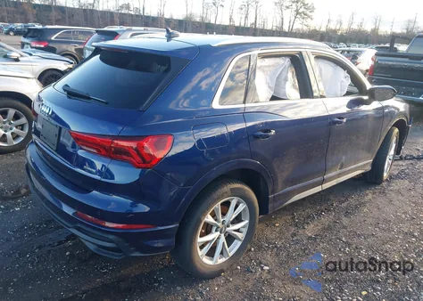 2021 Audi Q3 Premium 45 Tfsi S Line Quattro Tiptronic from USA, damaged, VIN WA1DECF31M1013226